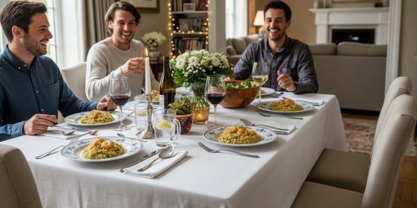 Risotto Cremoso de Gambas y Calabacín: El Secreto de la Melosidad en tu Sartén